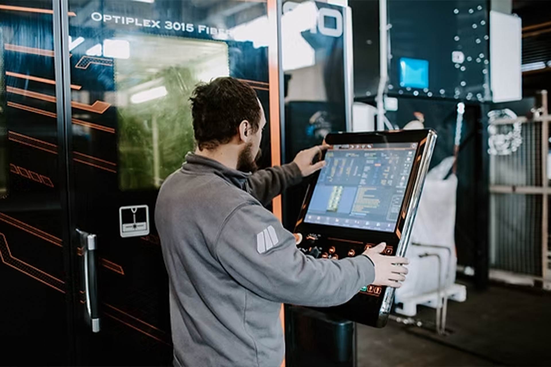 taglio laser reparto